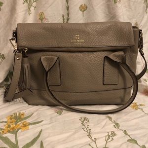Kate Spade Grey Cross Body Bag Large/Medium